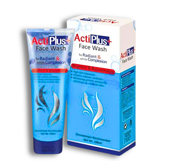 Acti Plus Face Wash – Deep cleansing and brightening face wash for fresh, glowing, and clear skin