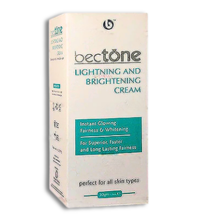 Bectone Lightning and Brightening Cream 30gm – Skin Brightening and Pigmentation Removal Cream for Dark Spots and Uneven Tone
