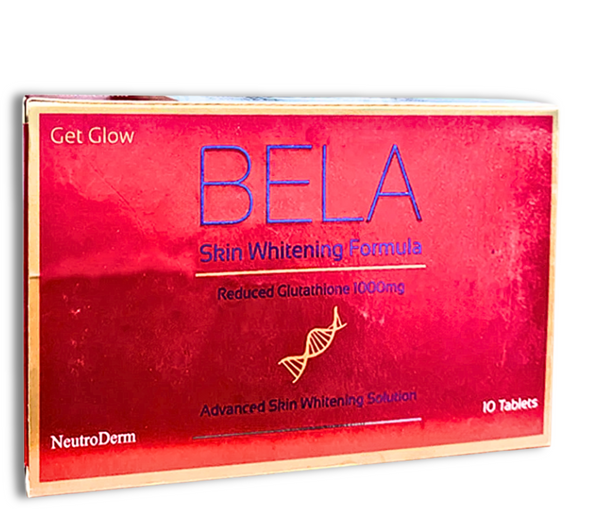 Bela Skin Whitening Formula Tablets – Glutathione Brightening Supplement in pakistan