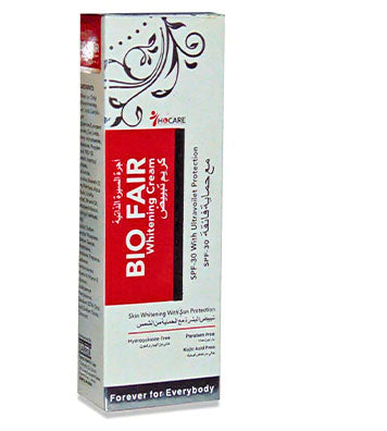 BioFair Whitening Cream 30gm for skin brightening, dark spot reduction, and even skin tone
