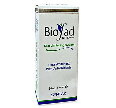 Biofad Cream 30gm for acne scars, pigmentation and smooth skin

