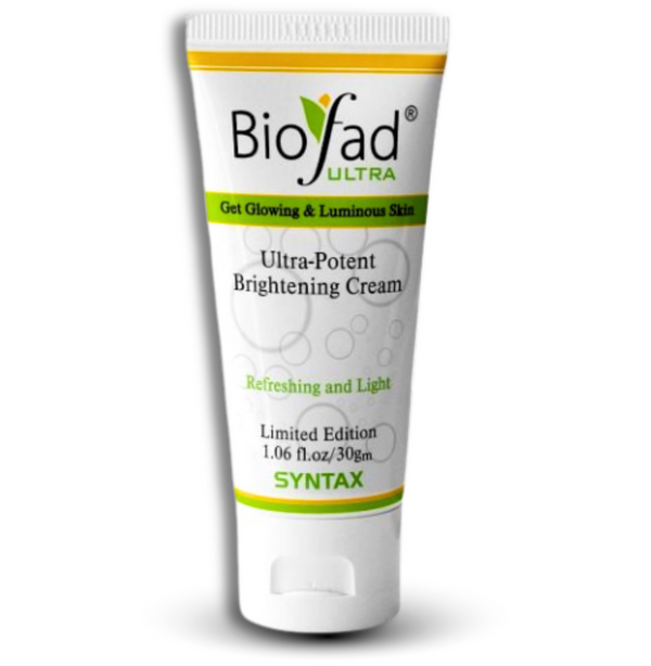 Biofad Ultra Cream 30gm – Advanced Brightening and Pigmentation Removal Cream for Dark Spots and Melasma Treatment