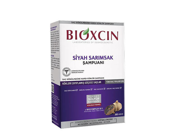 Bioxcin Black Garlic Shampoo - buy online at best price in Pakistan. Benefits, usage and details.
