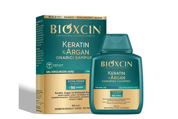 Bioxcin Keratin & Argan Shampoo - buy online at best price in Pakistan. Benefits, usage and details.
