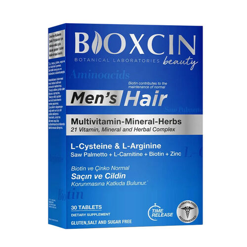 Bioxcin Men's Hair Multivitamin Tablets - buy online at best price in Pakistan. Benefits, usage and details.
