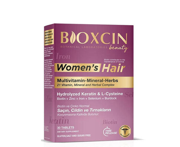 Bioxcin Women's Hair Multivitamin Tablets - buy online at best price in Pakistan. Benefits, usage and details.
