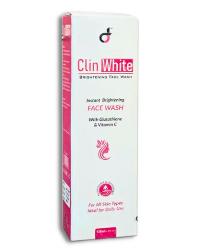 Clin White Brightening Face Wash – Brightening cleanser for glowing, even-toned, and refreshed skin