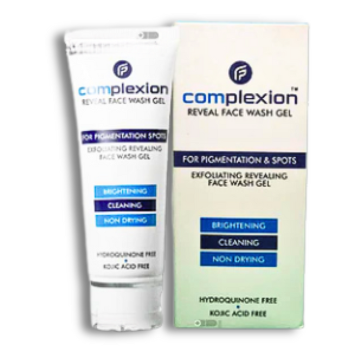 Complexion Face Wash Gel 60ml – Brightening and cleansing gel for glowing, even-toned, and refreshed skin