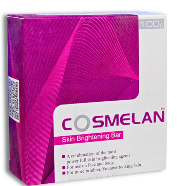 Cosmelan Skin Brightening Bar 100g – Whitening & Melasma Control Soap