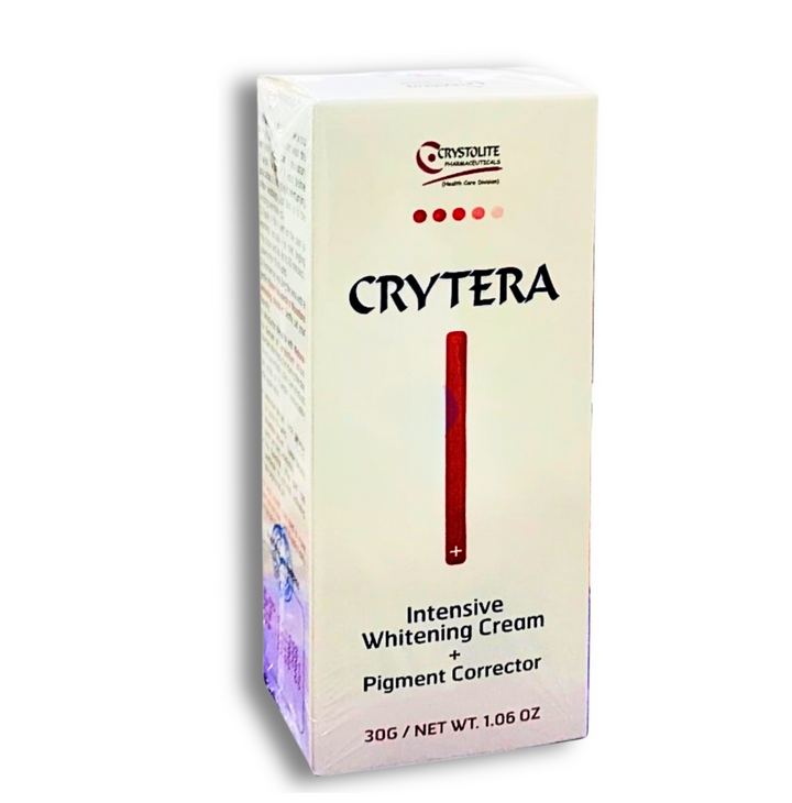 Crytera Intensive Whitening Cream 30gm – Advanced whitening cream for bright, smooth, and even-toned skin