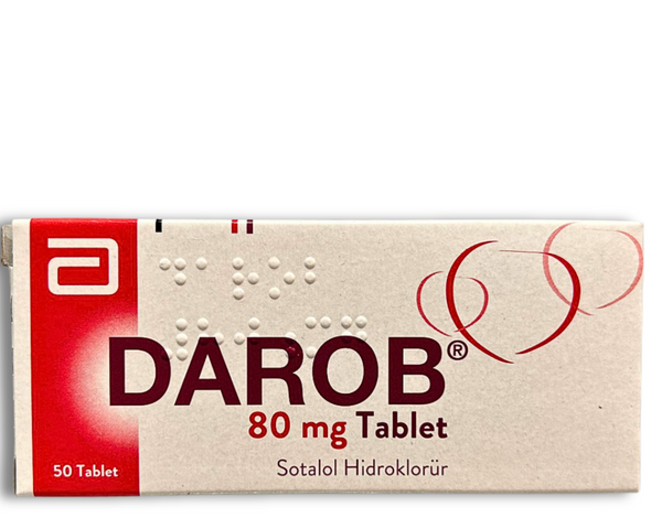 DAROB 80 mg Tablet – Medication for Blood Pressure and Heart Health