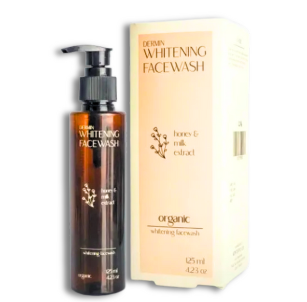 Dermin Brightening Face Wash for clear, bright, and glowing skin
