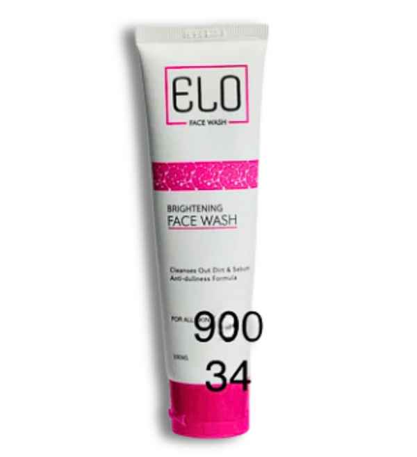 ELO Whitening Face Wash 100ml – Brightening and deep cleansing face wash for soft, fresh, and glowing skin