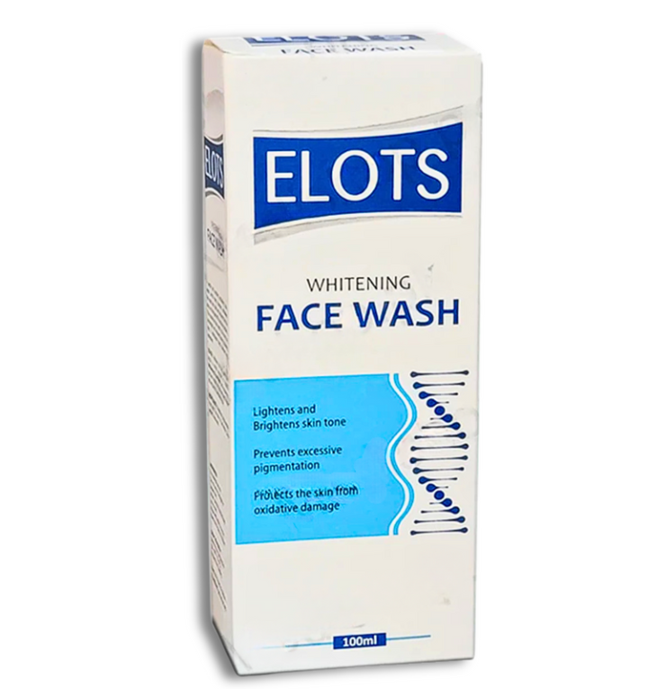 Elots Whitening Face Wash – Brightening and cleansing face wash for soft, glowing, and healthy skin