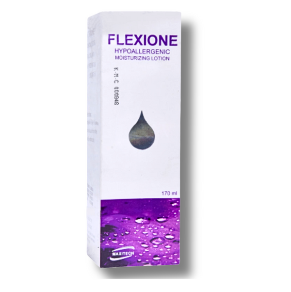 Flexione Moisturizing Lotion for dry and sensitive skin with ceramides and allantoin