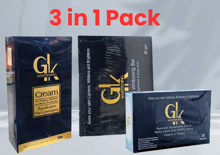 GK Whitening Pack – Skin Brightening and Fairness Formula