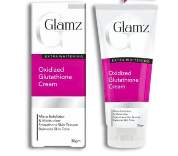Glamz Extra Whitening Cream 30gm for glowing, bright, and even-toned skin – reduces dark spots and pigmentation.