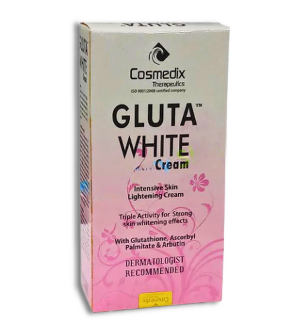 Gluta White Cream 20gm – Glutathione skin brightening cream for radiant, even-toned, and glowing skin