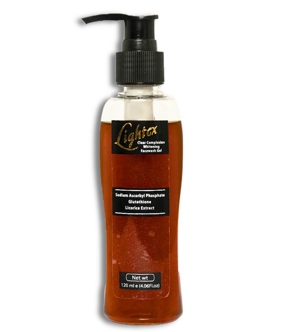 Lightex Face Wash Gel 120ml – Brightening gel face wash for soft, clean, and glowing skin