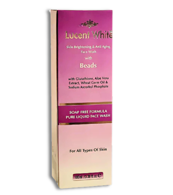 Lucent White Face Wash 70ml – Brightening and deep-cleansing face wash for soft, glowing, and even-toned skin