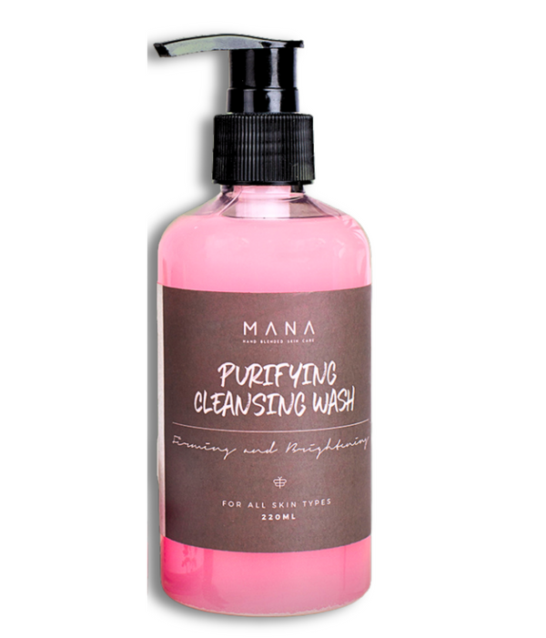 MANA Purifying Cleansing Facial Wash for deep cleansing and oil control