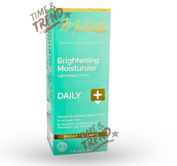 Motate Brightening Moisturizer 150ml for hydration, brightening, and radiant skin – daily skincare cream