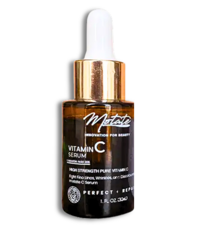 Motate Vitamin C Serum 30ml bottle – brightening and anti-aging face serum that reduces dark spots and enhances skin glow