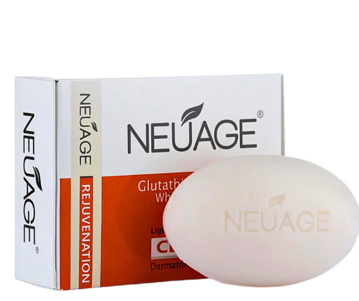 Neuage Whitening Soap 100g with Glutathione and Vitamin C for brightening and even skin tone
