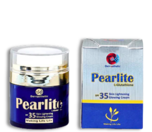 Pearlite Skin Lightening Glowing Cream SPF 35 – fairness and glowing cream with SPF protection for even-toned radiant skin