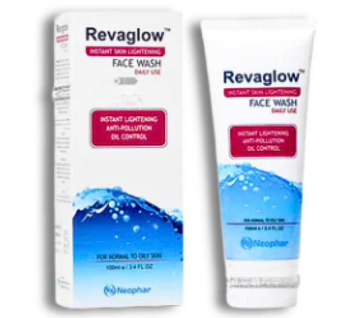Revaglow Face Wash 100ml – Skin brightening and deep cleansing face wash for soft, fresh, and radiant skin