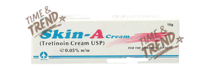 Skin A Cream 10gm for acne, pimples, blackheads, and clear skin treatment