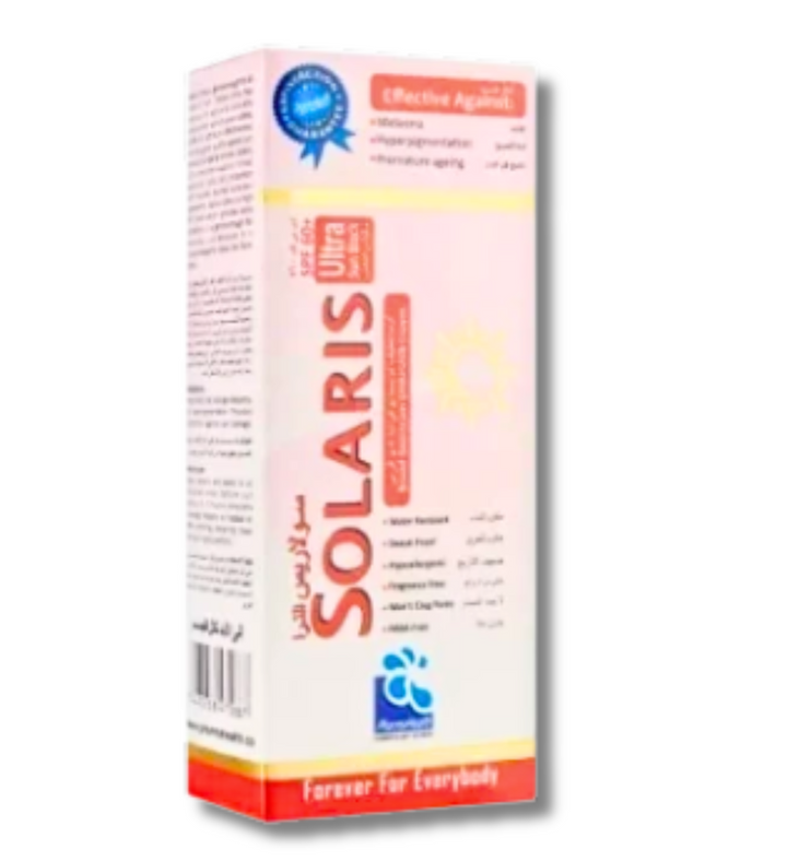 Solaris SPF 60+ non-greasy sunblock for all skin types