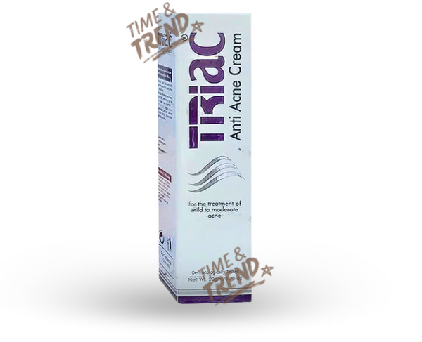 Triac Anti Acne Cream 20gm for acne-prone skin, reduces pimples, oil control, and clear skin treatment