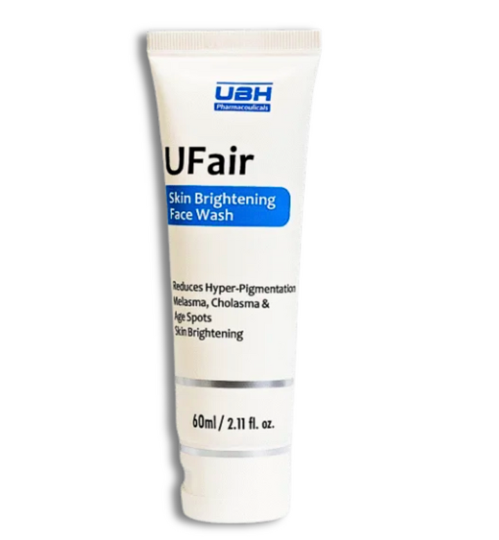 UFair Skin Brightening Face Wash 60ml – Brightening face wash for clean, glowing, and even-toned skin