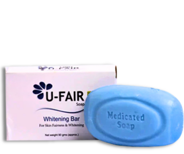 U Fair Whitening Soap 90gm – Skin Brightening & Fairness Soap