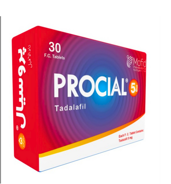 Procial 5mg (tadalafil) Tablet