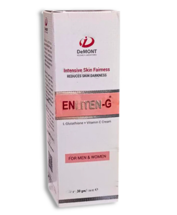 Enliten-G Cream 30gm for dark spot removal and skin brightening